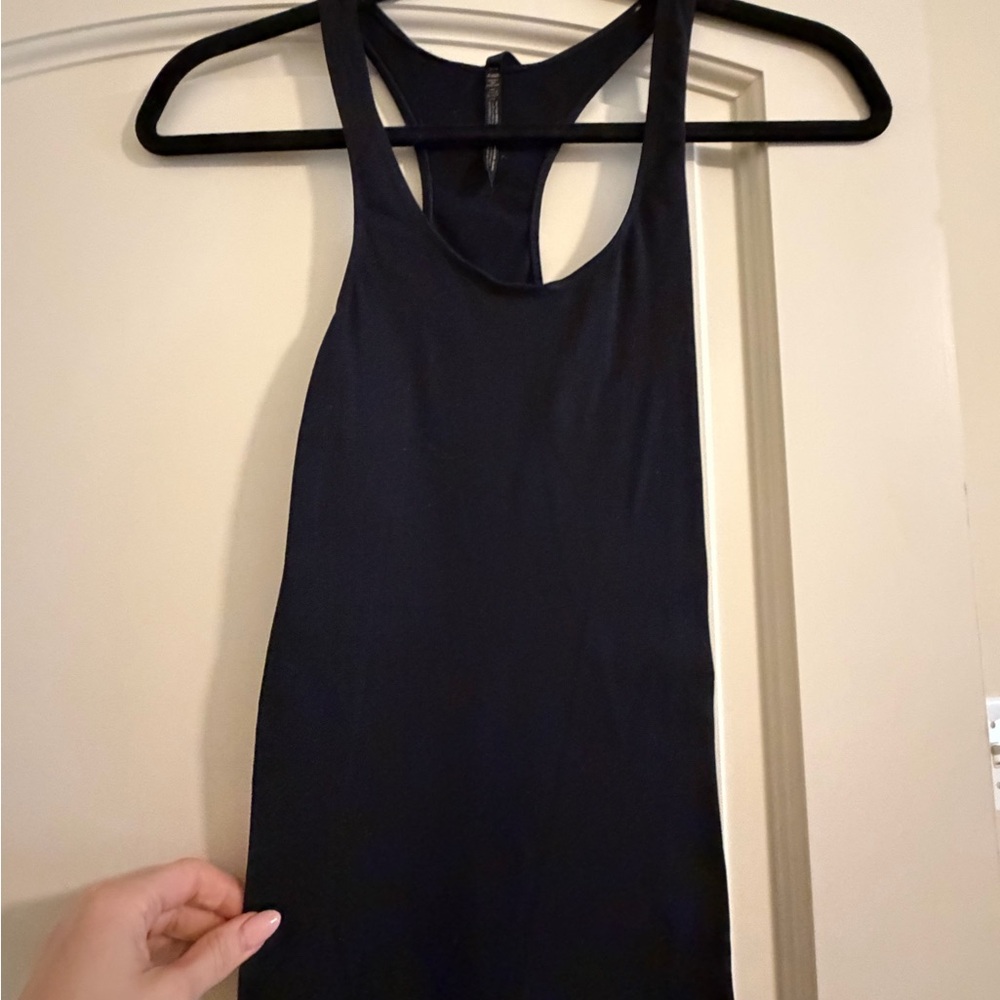 Black Racerback Tank Top